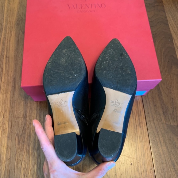 Valentino Rockstud Ankle Boots - Picture 6 of 9